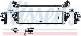 Nissens 961504 - INTERCOOLER FORD FOCUS IV(HN)(18-)1