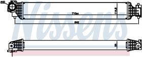 Nissens 961527 - INTERCOOLER HONDA CIVIC X(FC)4 DOOR