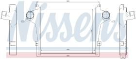 Nissens 961549 - INTERCOOLER IVECO EUROCARGO E15 (91