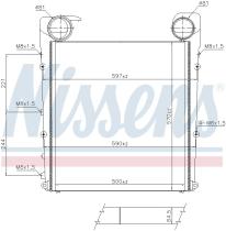 Nissens 961552 - INTERCOOLER RVI-RENAULT TRUCKS D-SE