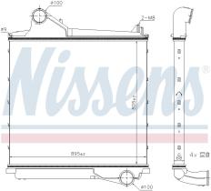 Nissens 961555 - INTERCOOLER RVI-RENAULT TRUCKS C-SE