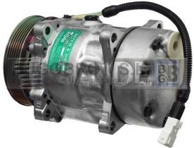 Bugobrot 511227X - COMPRESOR SANDEN SD7V16 H-BRIDA P6 120 MM.(PSA 6453L5) BGBQA